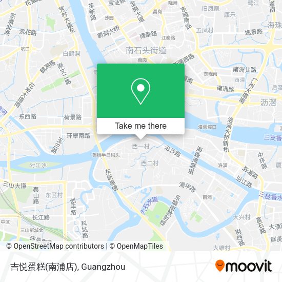 吉悦蛋糕(南浦店) map