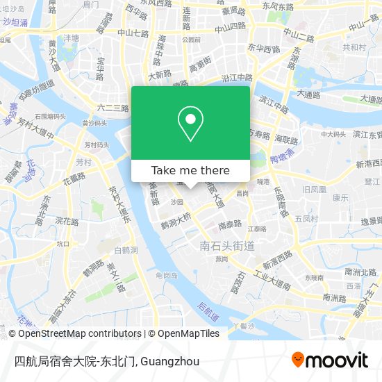 四航局宿舍大院-东北门 map