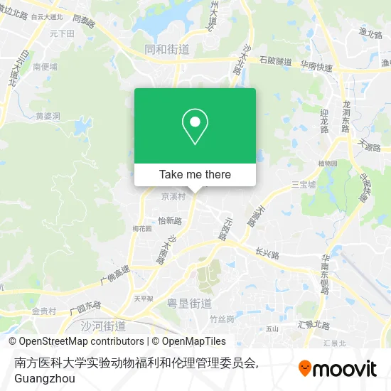 南方医科大学实验动物福利和伦理管理委员会 map