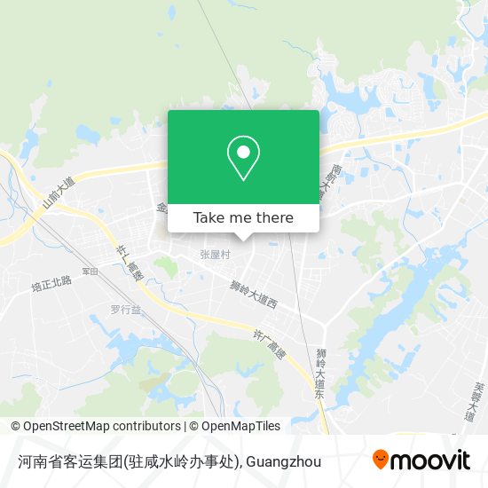 河南省客运集团(驻咸水岭办事处) map