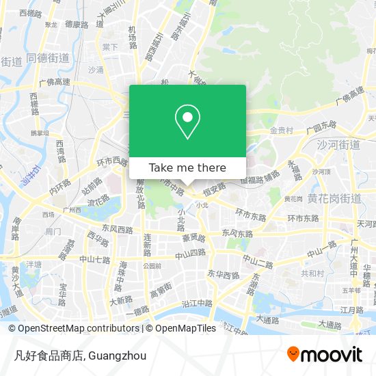 凡好食品商店 map