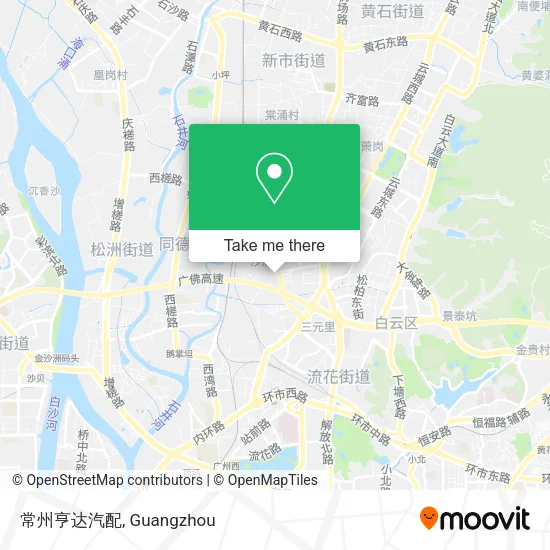 常州亨达汽配 map