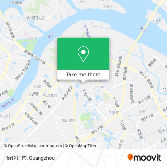 佰锐灯饰 map
