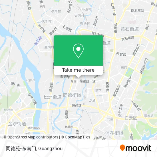 同德苑-东南门 map