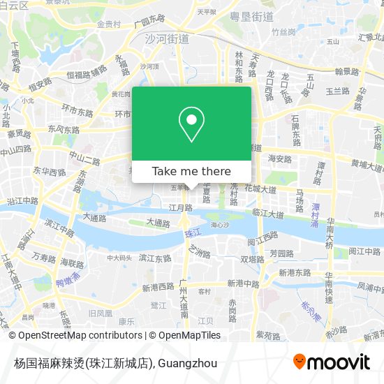 杨国福麻辣烫(珠江新城店) map