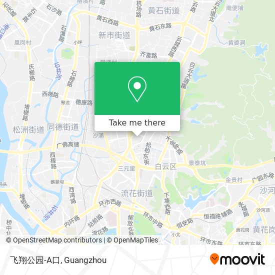 飞翔公园-A口 map