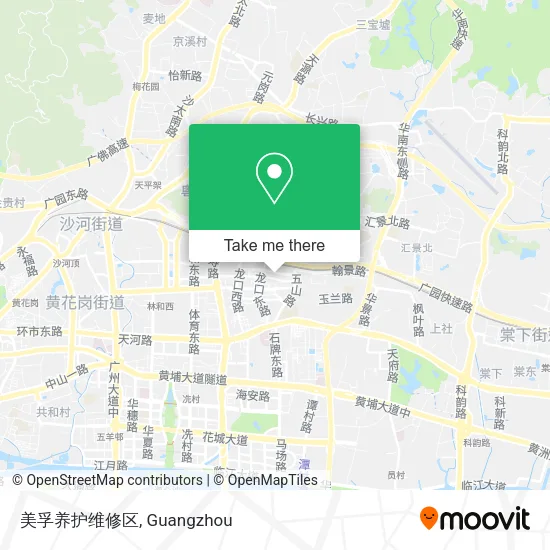 美孚养护维修区 map