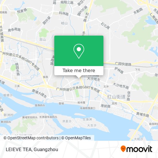 LEIEVE TEA map