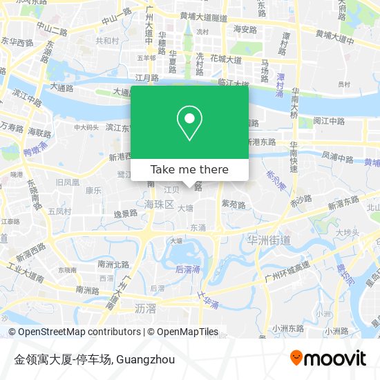 金领寓大厦-停车场 map