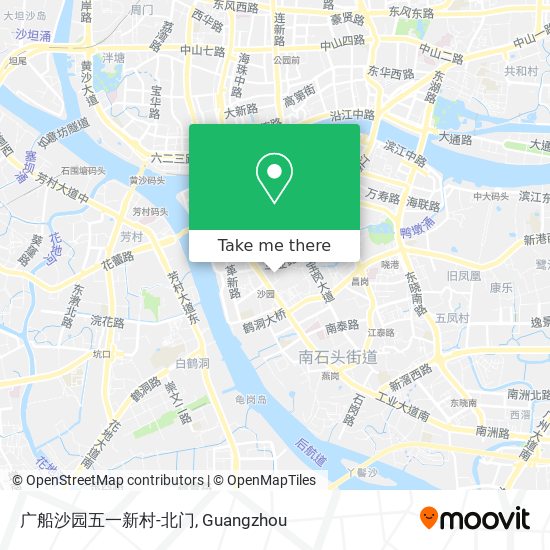 广船沙园五一新村-北门 map