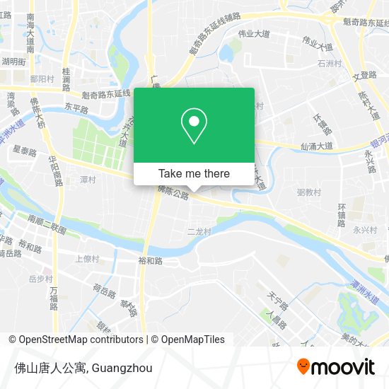 佛山唐人公寓 map