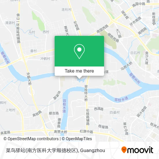 菜鸟驿站(南方医科大学顺德校区) map