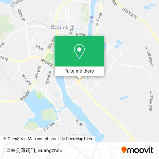 皇室公爵铜门 map