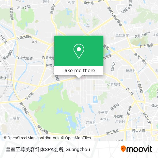 皇室至尊美容纤体SPA会所 map