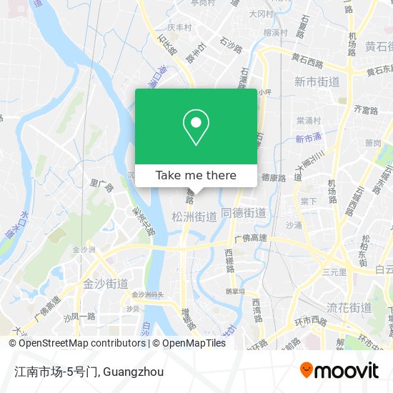 江南市场-5号门 map