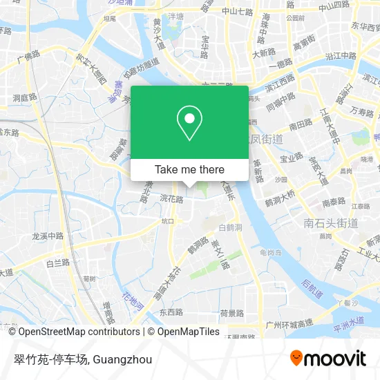 翠竹苑-停车场 map