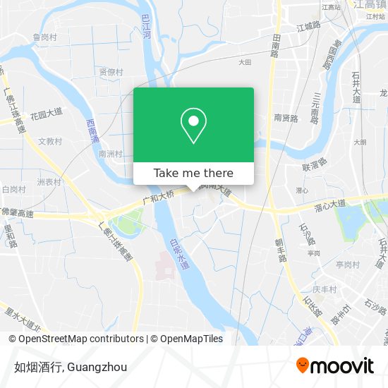 如烟酒行 map