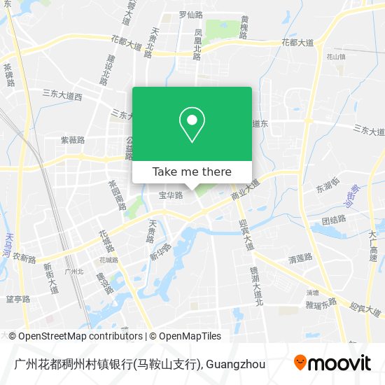 广州花都稠州村镇银行(马鞍山支行) map