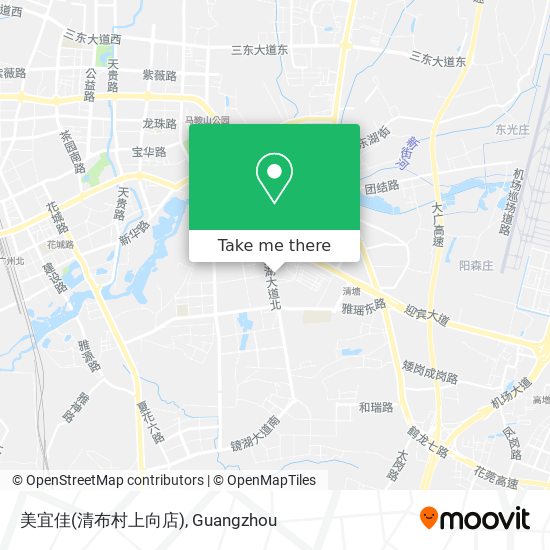美宜佳(清布村上向店) map