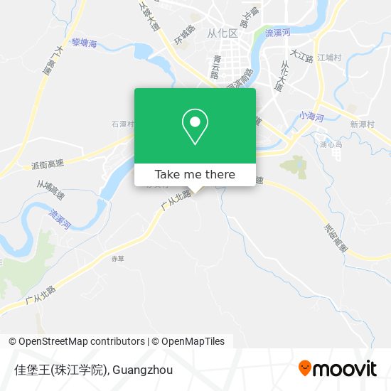 佳堡王(珠江学院) map