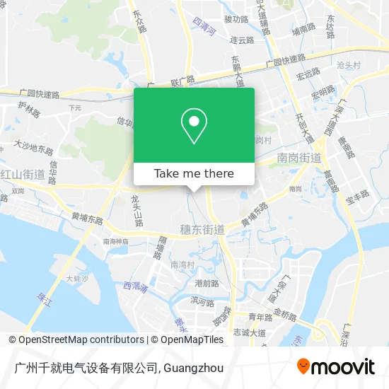 广州千就电气设备有限公司 map