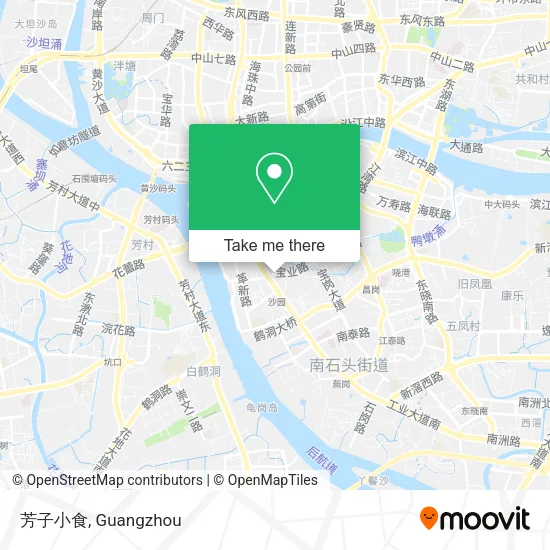 芳子小食 map