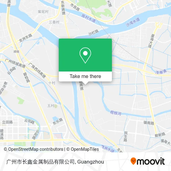 广州市长鑫金属制品有限公司 map