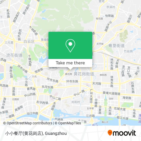 小小餐厅(黄花岗店) map