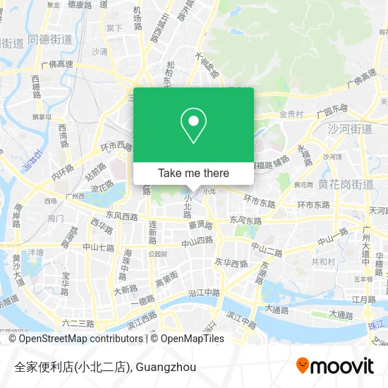 全家便利店(小北二店) map