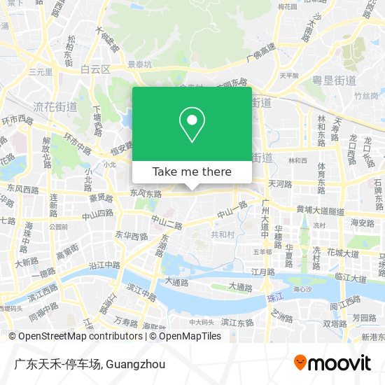广东天禾-停车场 map