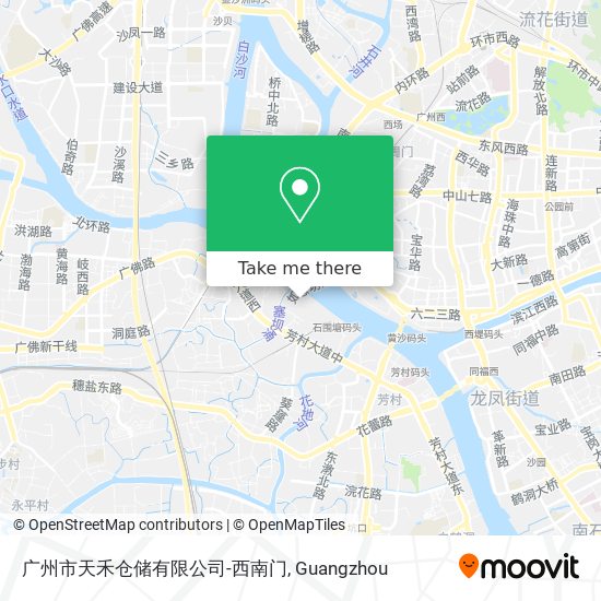 广州市天禾仓储有限公司-西南门 map