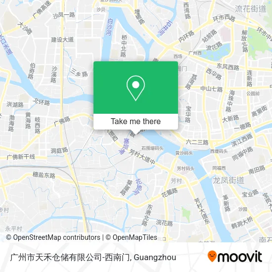 广州市天禾仓储有限公司-西南门 map
