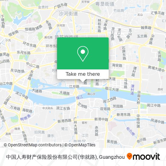 中国人寿财产保险股份有限公司(华就路) map