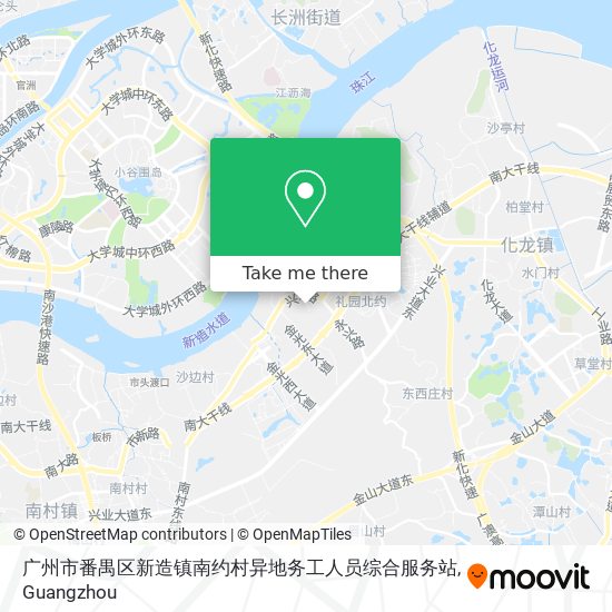 广州市番禺区新造镇南约村异地务工人员综合服务站 map