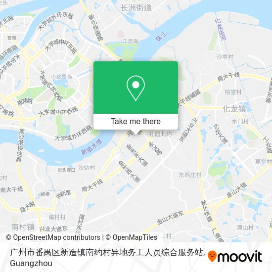 广州市番禺区新造镇南约村异地务工人员综合服务站 map