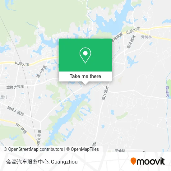 金豪汽车服务中心 map