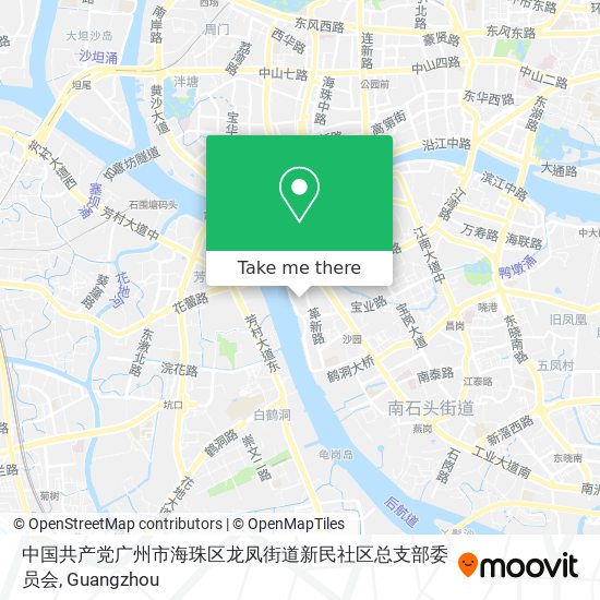 中国共产党广州市海珠区龙凤街道新民社区总支部委员会 map