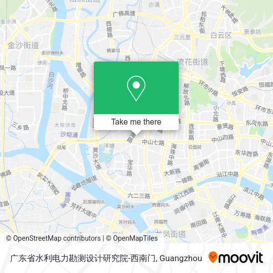 广东省水利电力勘测设计研究院-西南门 map