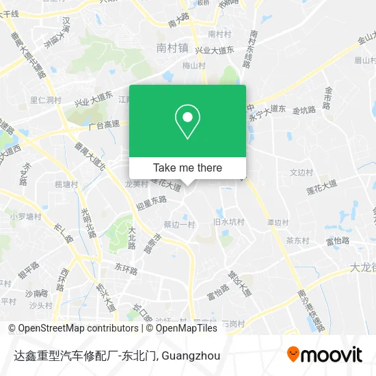 达鑫重型汽车修配厂-东北门 map
