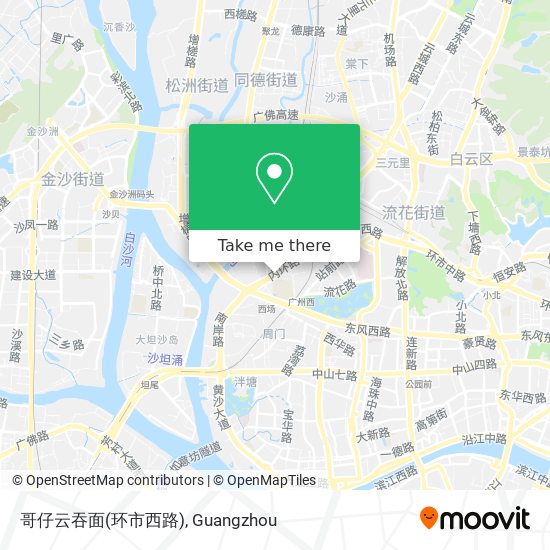 哥仔云吞面(环市西路) map