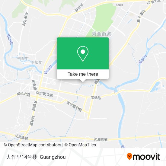 大作里14号楼 map