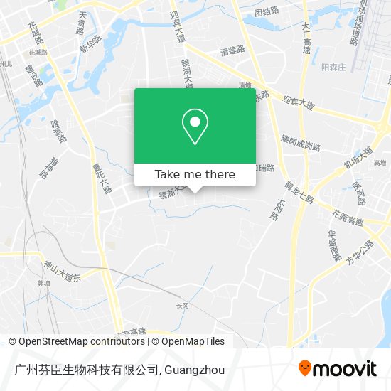 广州芬臣生物科技有限公司 map
