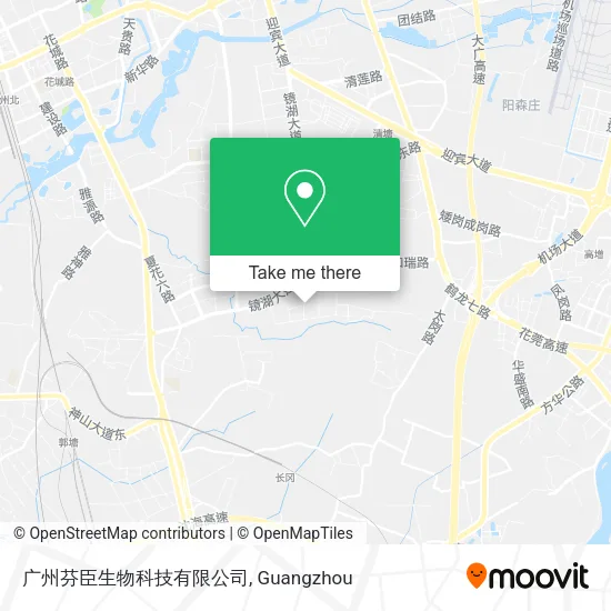 广州芬臣生物科技有限公司 map