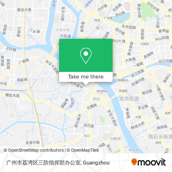 广州市荔湾区三防指挥部办公室 map