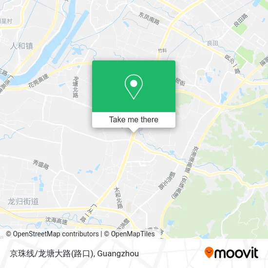 京珠线/龙塘大路(路口) map