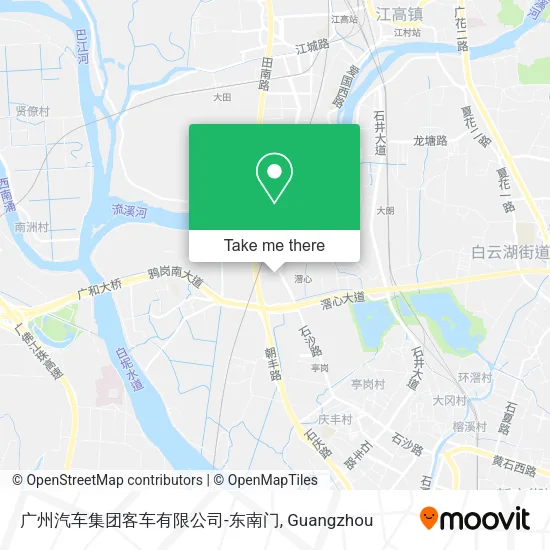 广州汽车集团客车有限公司-东南门 map