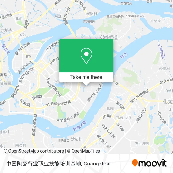 中国陶瓷行业职业技能培训基地 map