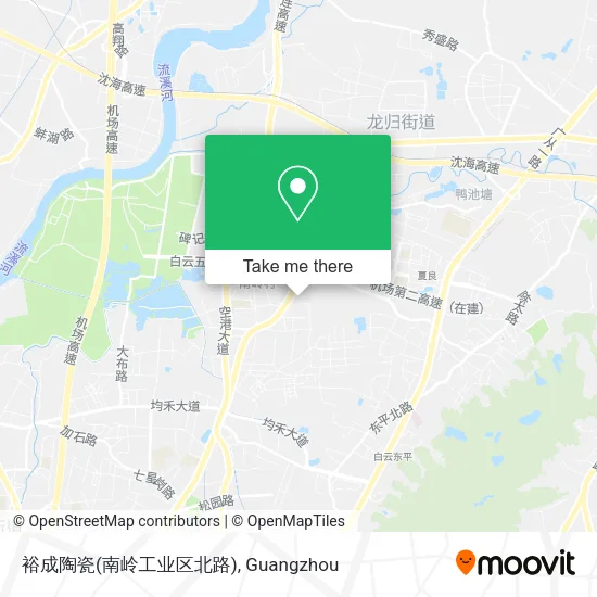 裕成陶瓷(南岭工业区北路) map