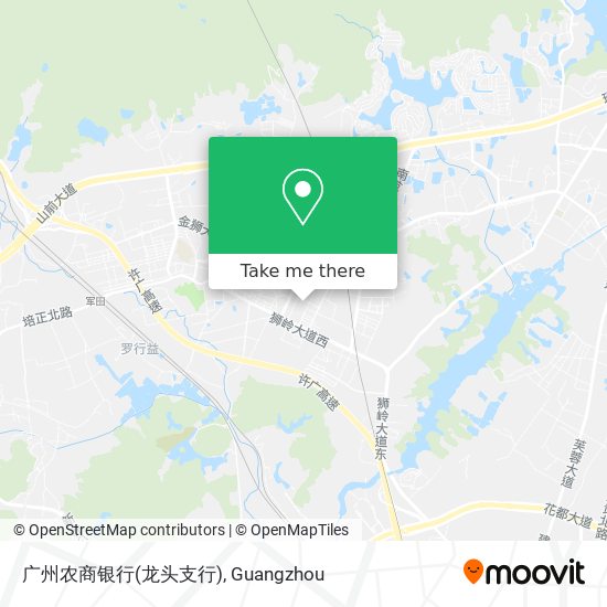 广州农商银行(龙头支行) map