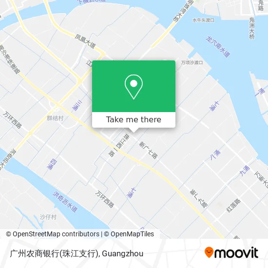 广州农商银行(珠江支行) map